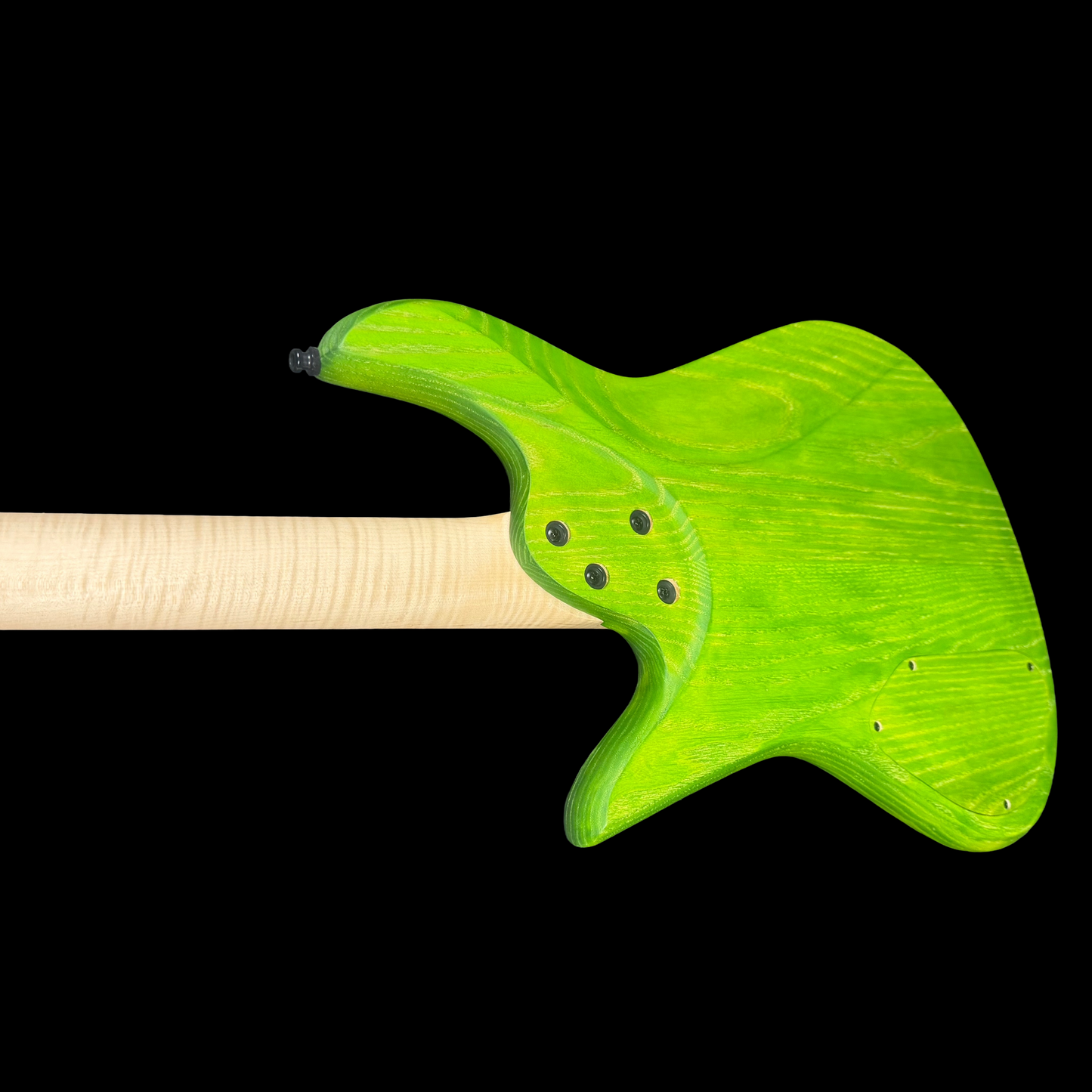 J&A Venom Active Bass Guitar in Toxic Emerald Satin