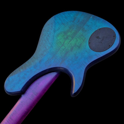 Joseph 5 String Headless Bass Guitar in Nebula Blue Burst