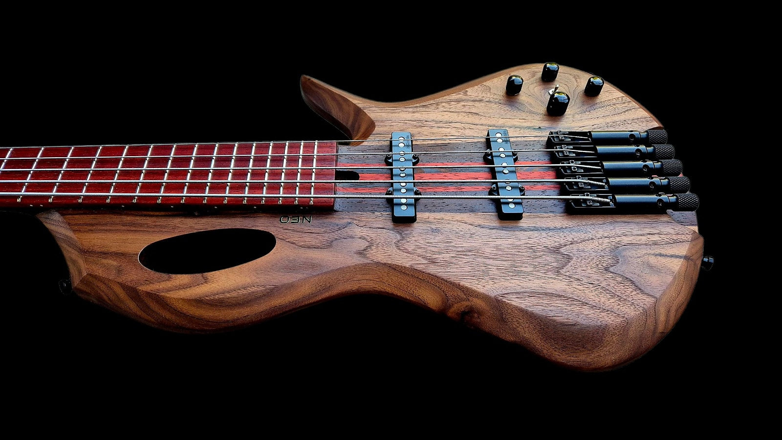 Joseph NEO Headless 5 String Bass Guitar 2025 - Natural Oil